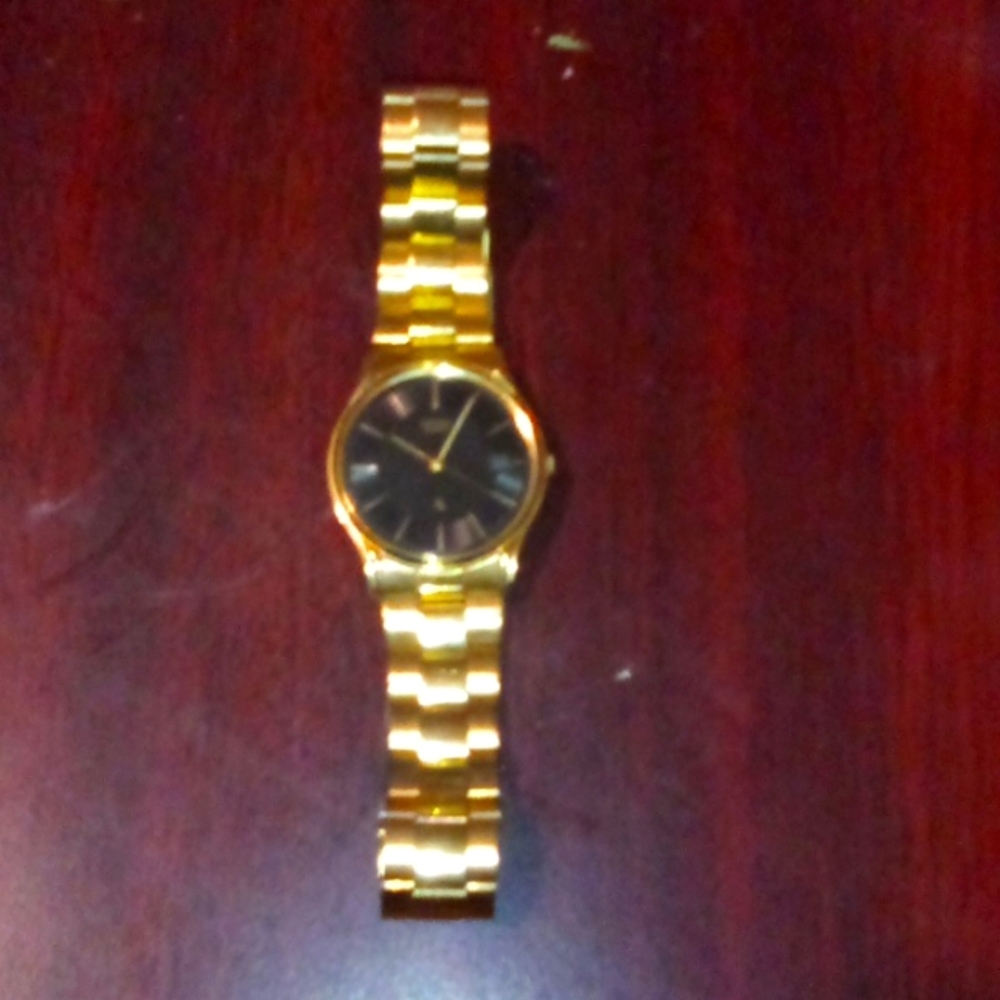 Gold watch